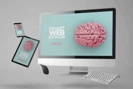 multiple devices with smart web design and a brain